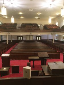 Refinished Church Sanctuary