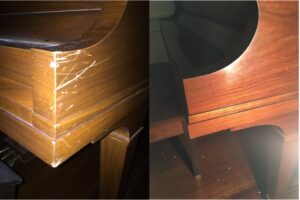 Piano Repair Scratch Removal